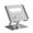 Silver, variant on Aluminum Tablet Support Stand with 360 Degree Full Rotation, Adjustable Elevations, and Hollow Cooling Bracket Support