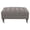 Gray, variant on SAFAVIEH Clark Tufted Cocktail Ottoman Mushroom Taupe