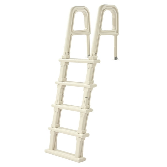 VEVOR Inclined Pool Ladder 5-Step & 2 Handrails of 300 lb Capacity for 48-54 In Pools