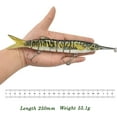 thumbnail image 2 of ABPETE Fishing Lures,Multi-Joint Swimbait - Slow-Sinking Hard Bait for Largemouth Bass & Northern Pike, Saltwater Ready with Corrosion-Resistant Hooks, 2 of 7