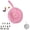 Pink-c, variant on Pre-Assembled Puffy Fabric Silent Wall Clock, DIY Hanging Decor Clock | DIY Iron-On Number Embroidery Patches Cute Round Hanging Decor Clock for Apartment Bedroom Home