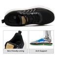 thumbnail image 5 of Decould sylf Walking Shoes for Women Breathable Non Slip Athletic Sneakers Casual Lace Up Running Shoes, 5 of 8