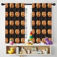 thumbnail image 5 of Blackout Kids Curtains,Halloween Realistic Pumpkins Pattern Childrens Insulated Curtains Set Of 2,Bedroom Essentials,Toddler Room Decor 42"x54", 5 of 5