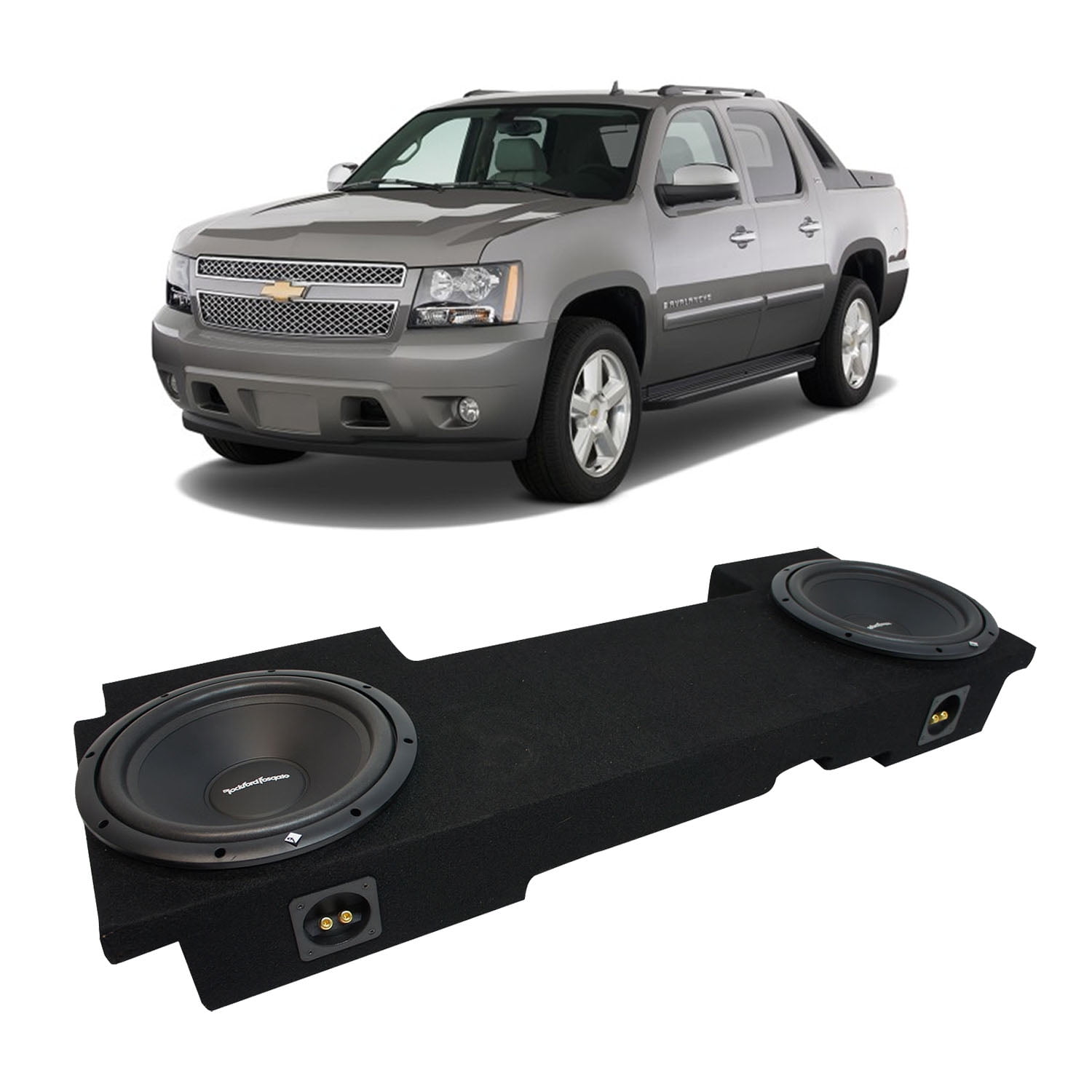 chevy avalanche 15 inch sub box