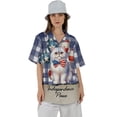 thumbnail image 4 of Patriotic Exotic Shorthair 4th of July Independence Paws Hawaiian Shirt Breathable Summer Unisex Merch Cat Lover Kitten Owner Gifts - 02010, 4 of 6