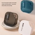 thumbnail image 2 of kurtrusly Rice Cooker Spoon Holder Solid Color Hanging Replacement Dustproof Wall-mounted Washable Scoop Case Accessories Transparent Blue 1Set, 2 of 6