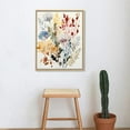 thumbnail image 4 of COMIO  Sylvie Wildflower Bunch and Wild Salvia Framed Canvas Wall Art Soft Neutral Flower Bouquet Art for Wall, 4 of 4