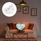 thumbnail image 3 of KAKOWELY Almohada en forma de corazón, almohada única y brillante en forma de corazón, almohada de peluche en forma de corazón, 3 of 5