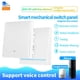 thumbnail image 4 of Interruptor Inteligente De Pared Controlador De Luz Inteligente De Pared Mecánico Wi-Fi Blanco Con Arrancador Monstrate HA024449-01, 4 of 7