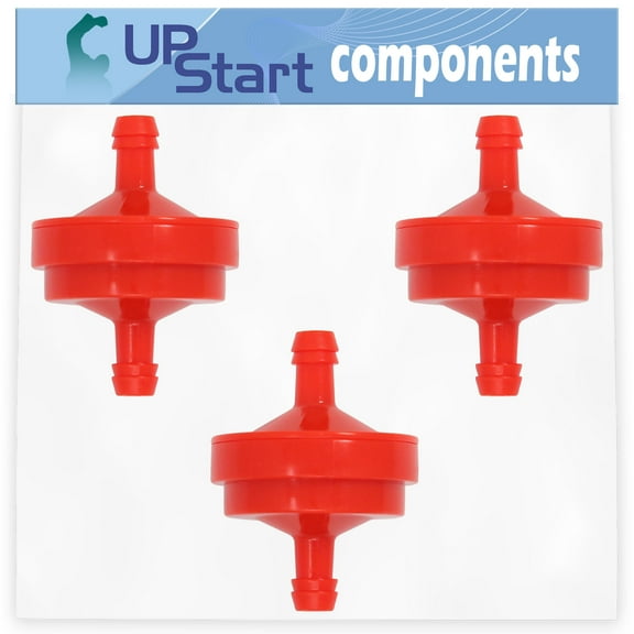 3-Pack 394358 Fuel Filter Replacement for Toro 71184 (5900001-5910000)(1995) Lawn Tractor - Compatible with 298090S Fuel Filter 150 Micron