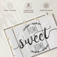 thumbnail image 6 of Elephant Stock Home Sweet Home Typography Vi Wall Sign Wall Art - Horizontal Canvas Wall Art - Living Room Wall Decor - Wall Signs Canvas - Beige And Gray Decor - 45" x 30", 6 of 8