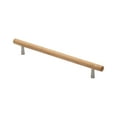 thumbnail image 3 of Manzoni MN7763-224-OKL Designer Wood 8-13/16" Center To Center Industrial Modern Wood And, 3 of 3