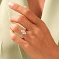 thumbnail image 2 of Forever Jewels 2Ct Marquise Cut Moissanite Womens Engagement Ring 14K White Gold Plated, 2 of 5