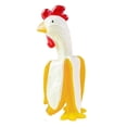 thumbnail image 1 of Estatuas de pollo banana, figuras de resina, esculturas de gallina decorativas para jardín y césped. 3.7x4x7.15cm, 1 of 9