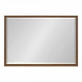 thumbnail image 2 of Kate and Laurel Calter Framed Wall Mirror, 25.5x37.5, Walnut Brown, 2 of 7
