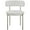 Cream, variant on Maklaine Modern / Contemporary Black Boucle Fabric Dining Chair