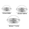 thumbnail image 4 of Stainless Steel Steamer Basket for Cooking - Multi-Use Food Steamer Insert, Rice Washer, Strainer, Fits 11-12 Inch Pots Pans, 4 of 7
