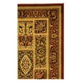 thumbnail image 4 of SAFAVIEH Lyndhurst Josephine Traditional Bordered Runner Rug, Multi/Red, 2'3" x 20', 4 of 8