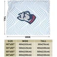 thumbnail image 3 of Desales University Logo Fleece Blanket, Very Soft Microfiber Flannel Blanket for Couch Warm and Cozy for All Seasons, 3 of 6