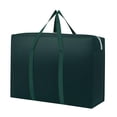 thumbnail image 3 of Bolsa de almacenamiento extragrande para ropa de cama, bolsa multifuncional para mudanzas, bolsa para lavandería Verde, 3 of 9