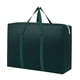 thumbnail image 3 of Bolsas de mudanza, bolsas de almacenamiento grandes, bolsas ahorradoras de espacio, manta impermeable con cremallera Verde, 3 of 9