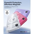 thumbnail image 2 of Funda ESR para iPhone 17 Air, transparente, resistente a golpes, compatible con MagSafe, 2 of 7