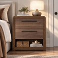 thumbnail image 4 of Modern Nightstand with 2 Drawers, End Table for Living Room, 4 of 12