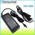 thumbnail image 2 of 24V DC 2A Power Supply Adapter 100-240V AC Input 24 VDC 2Amp Output 5.5mm, 2 of 5