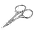 thumbnail image 4 of Germanikure Tower Point Cuticle Scissors - Finox Stainless Steel Manicure Tools in Leather Case, 4 of 8