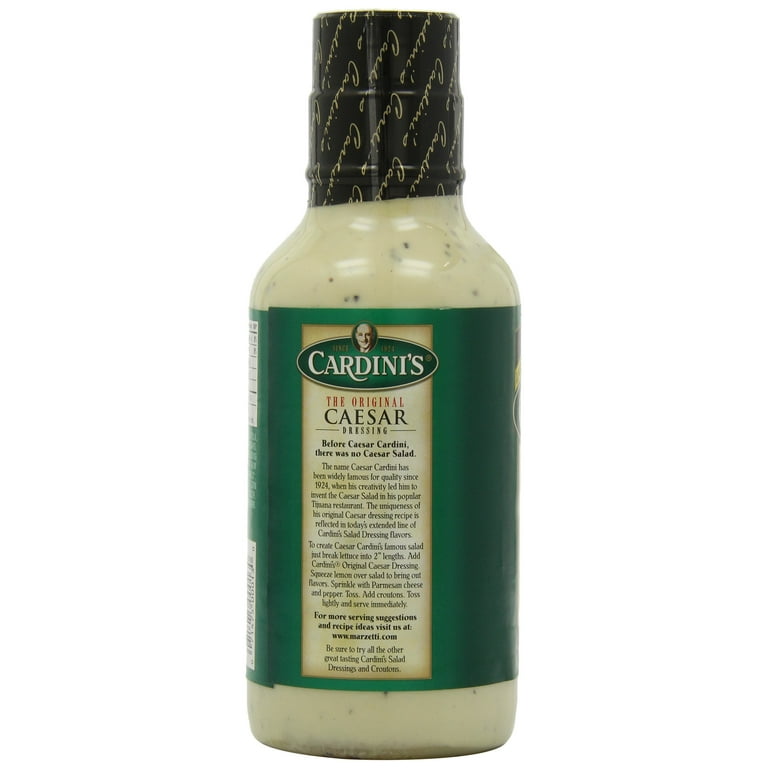 cardini's caesar dressing Orginal 350ml (Pack of 2) : Grocery & Gourmet Food bottles of dressing Caesar Dressing whole food Cardini's Caesar Salad Dressing -
