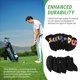 thumbnail image 5 of Cabeza Protectora para Palos de Golf de 10 Piezas, de Hierro de PU Impermeable, Versión en Color y Digital, 5 of 8