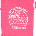 thumbnail image 4 of Inktastic Summer Vacation Mode Fort Walton Beach Florida Boys or Girls Baby Bodysuit, 4 of 5