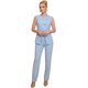 thumbnail image 1 of Conjunto 2 Piezas, Blusa Sin Mangas y Pantalón de Corte Recto, Look Refinado y Moderno para Mujer, 1 of 5