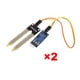 thumbnail image 1 of Módulo De Sistema De Riego Higrómetro de humedad del suelo Módulo sensor de detección de humedad Arduino con Dupont, 1 of 8