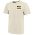 thumbnail image 2 of Men's  Cream Michigan Wolverines Basketball Staredown Comfort Colors, 2 of 3