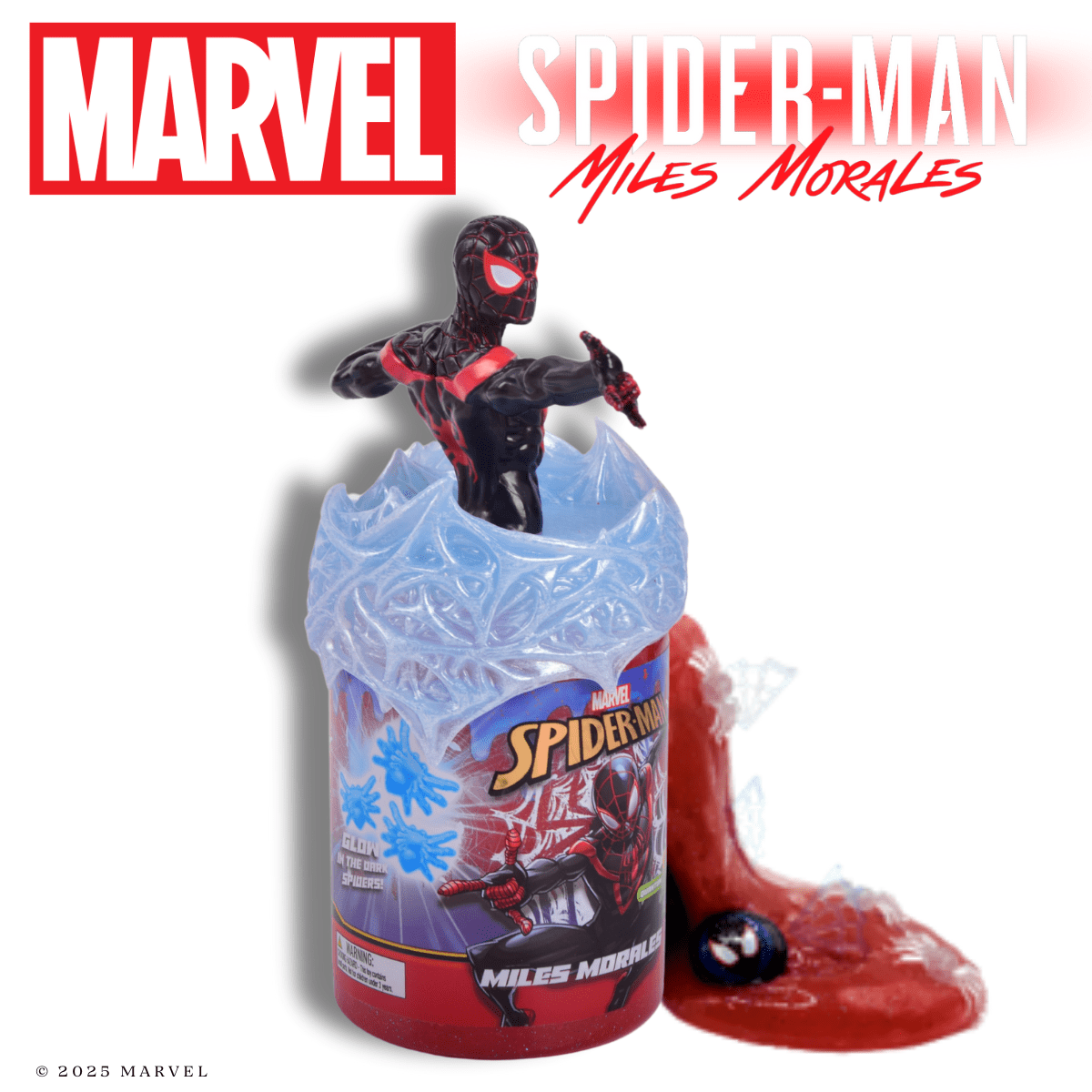 3D Marvel Slime Miles, 1 Count