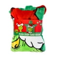 thumbnail image 2 of Dr. Seuss The Grinch Men's and Big Men's Oversized Plush Sleeper Hoodie, One Size Fits Most, 2 of 6