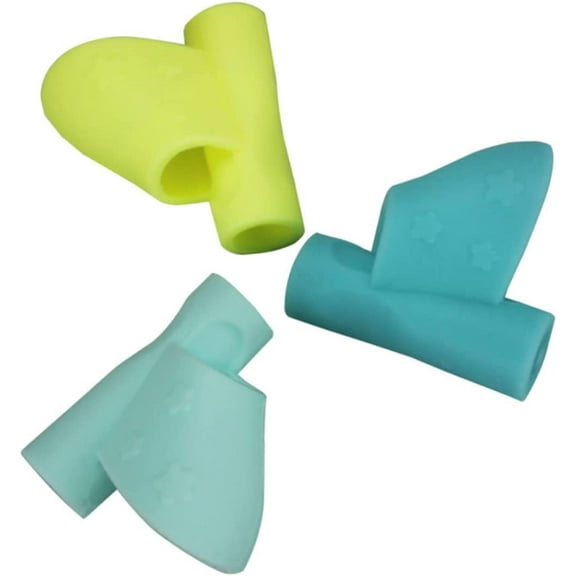 6pcs Toddler Tool Pen Writing Grip Corrector Pencil Holder Handle Finger Cot Correction Handwriting Pencil Holder Pupils