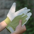 WORTH Fabric & Leather Outdoor Working Gloves Cotton Knitted Fabric