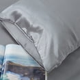 thumbnail image 4 of Yesfashion Satin Sheet, Ultra Silky Soft Cool Satin Bed Sheets with Deep Pocket, 4 of 7