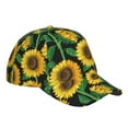 thumbnail image 3 of Fotbe Sunflower 1 Baseball Cap, Sunflower 1 Print Dad Hat,Outdoor Hat,Adjustable Sports Cap, Perfect For Activities, 3 of 9