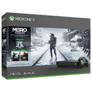 Microsoft Xbox One X 1TB Metro Saga Bundle, Black, CYV-00279