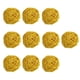 thumbnail image 1 of 10 bolas de mimbre de ratán decorativas para fiestas, manualidades y regalos. Amarillo, 1 of 8
