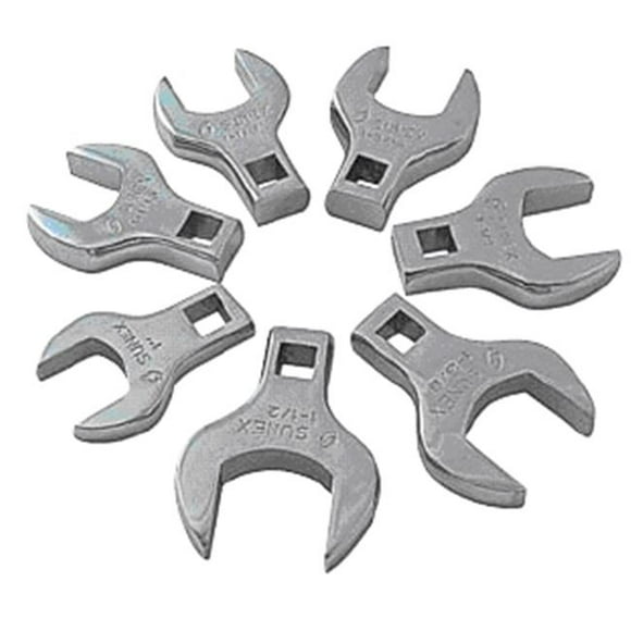 Sunex Tools SUU-97730 0.5 in. Drive Fully Polished Jumbo Straight Crowfoot Wrench