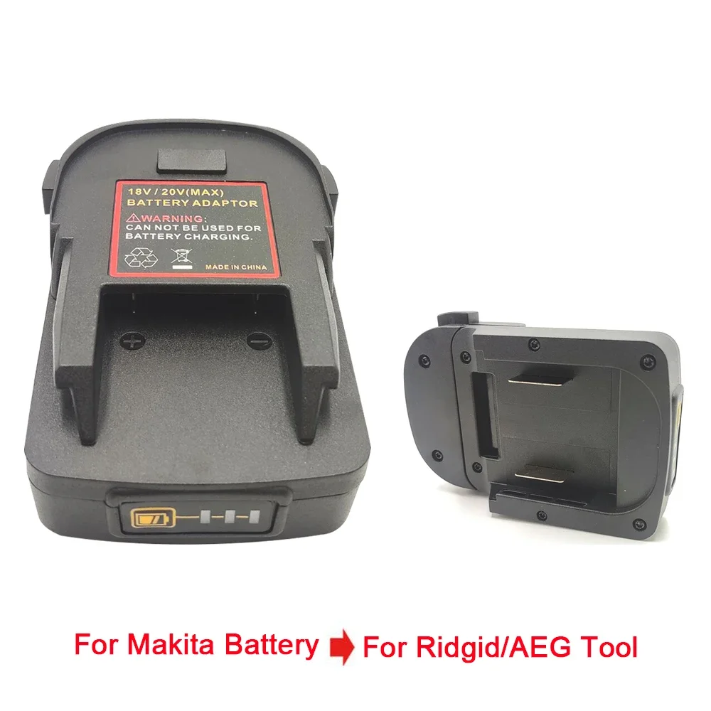 Battery Adapter for Ridgid/AEG to for Makita/Dewalt/Milwaukee Tool,for Makita/Dewalt/Milwaukee Battery to for Ridgid/AEG Tools