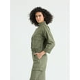 thumbnail image 2 of Sofia by Sofia Vergara Women's and Women's Plus Utility Crop Jacket, Sizes XS-4X, 2 of 5