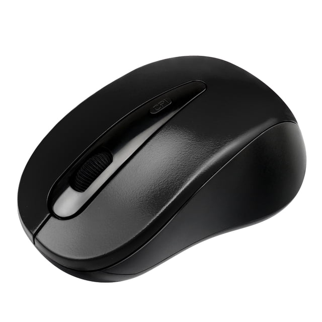 Ratón inalámbrico de 2.4GHz 1600DPI Computadora óptica Ratones inalámbricos de oficina con receptor USB Yuarrent DN1269-04