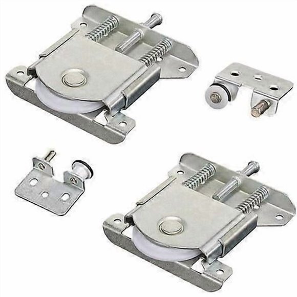 Lot de 2 Roulette Porte Armoire Coulissante Placard Rouleau Remplacement Accessoires de Porte Coulissante Charge 20kg