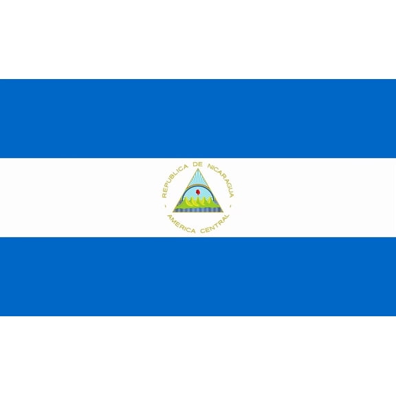 PURELY- 3 X 5 Ft Nicaragua Flag Garden Flag