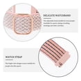 thumbnail image 3 of Miangastore Creative Smartwatch 20mm Watchband Replacement Watch Strap Flexible Watch Belt, 3 of 8